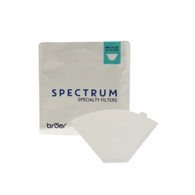 Bruer Spectrum U Shape Paper Filter #4 - 100pk