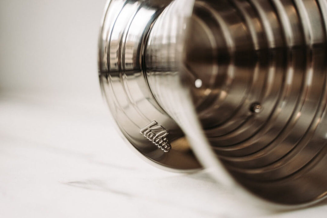 Close view of Kalita wave 185 dripper